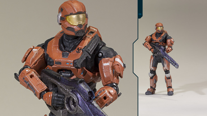 Illustration for article titled New Halo: Reach Figures Capture Tiny Little Flags